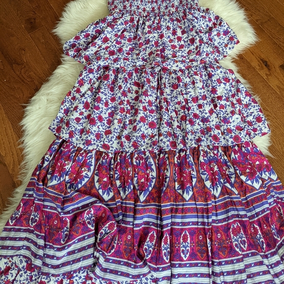 Abel the label secret romance boho Gypsy dress - Picture 8 of 12
